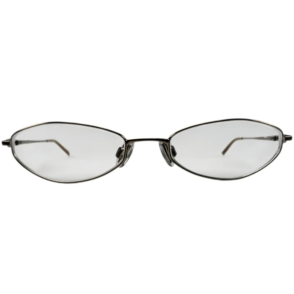 Lacoste Eyeglasses Frames Only LA 12216 LB Brown‎ 48-17-135 Slim Oval Wire Frame